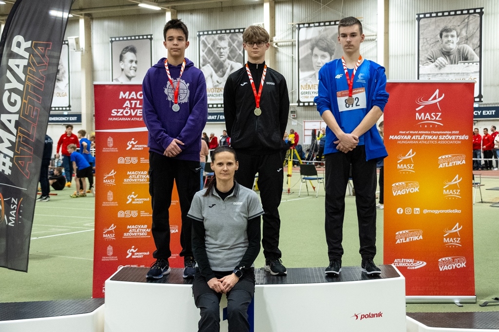 Fehérvári fiatalok bajnoki címei az atlétikai fedett pályás szezonzárón